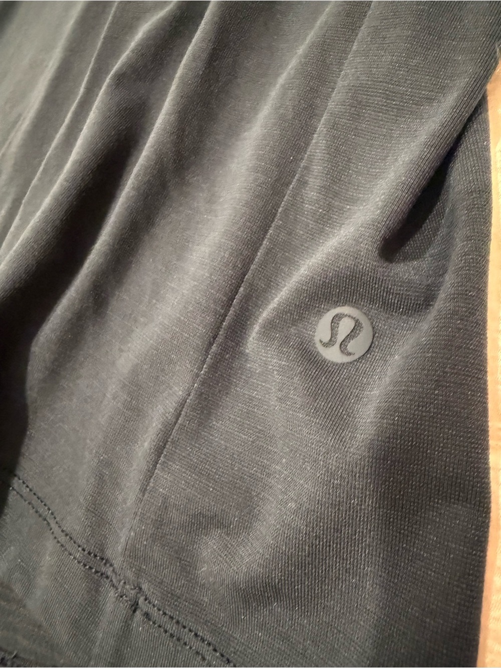 lululemon athletica Men's Black Athletic Polo with Subtle Logo